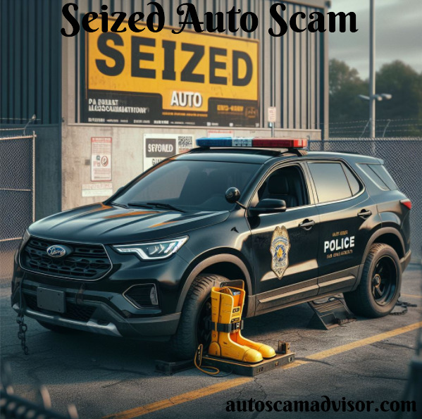 Seized Auto Scam